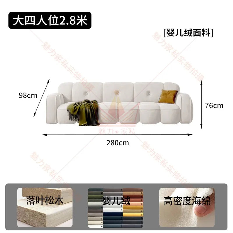 Lounge Designer Living Room Sofas Minimalist Nordic Luxury Modern Sofas Small Lounge Children Wood Divano Outdoor Furniture