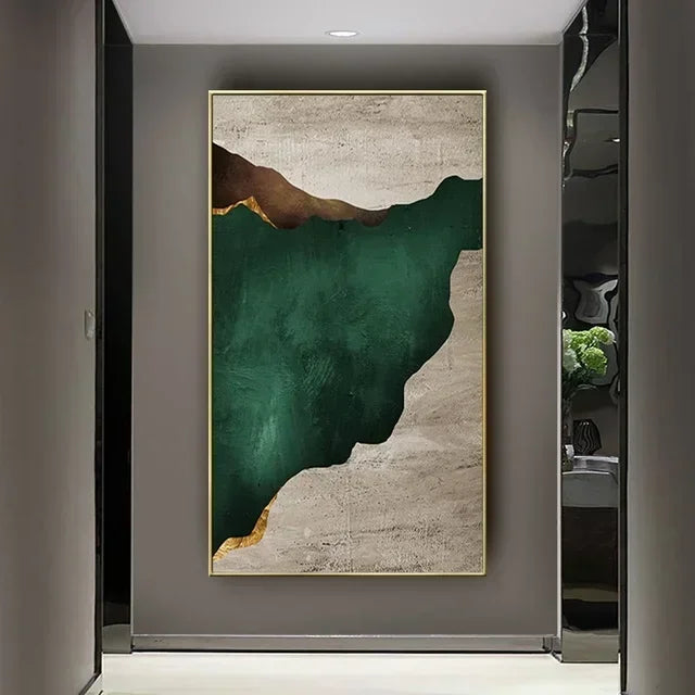 Handmade Abstract Oil Painting on Canvas  Modern Large Wall Art for Living Room Bedroom  Home Decoration