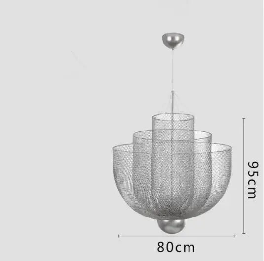 Modern LED Pendant lamps Lighting lustre Italy Designer LED Geometric Hollow LOFT Chandelier Staircase Home decor Hanging Lights