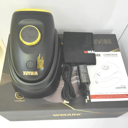 New! Barber Electric Head Massager WMARK NG-M2 CORDLESS Handheld Massager Stepless Regulation 4000MAH Brushless Motor
