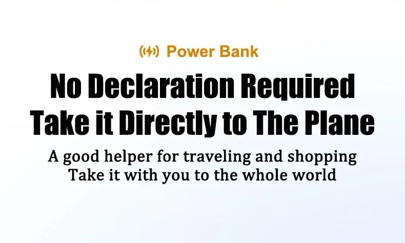 Power Bank 50000mAh Portable Magnetic Fast Wireless Charger for Iphone 12 13 14 Pro Max Macsafe External Auxiliary Battery Pack