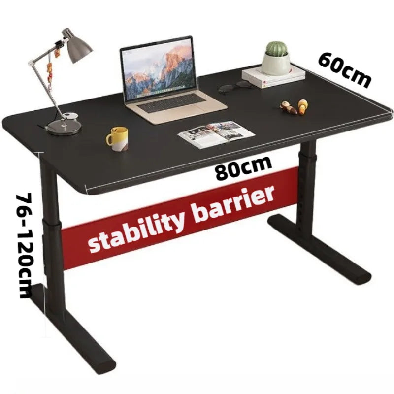 Metal Modern Simple Children Tables Solid Color Adjustable Home Children Tables Strong Load-bearing Beautiful Home Furniture
