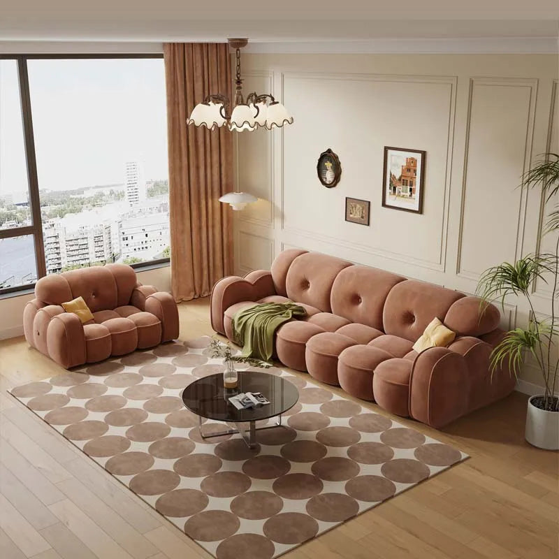 Lounge Designer Living Room Sofas Minimalist Nordic Luxury Modern Sofas Small Lounge Children Wood Divano Outdoor Furniture