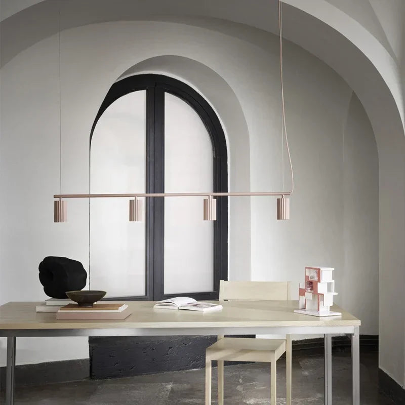 Nordic Chandeliers Modern Ceiling Tube Chandeliers Creative Chandeliers Kitchen and Living Room Lighting Decorative Lights
