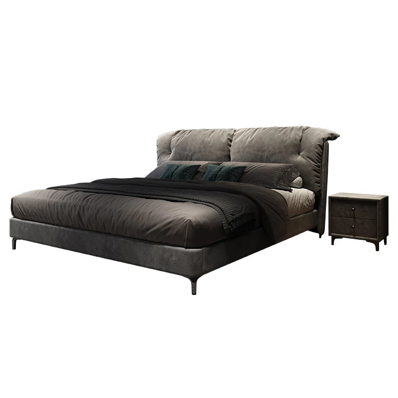 European Master Bedroom Bed Design Kids Two Persons Bed Hotel Lounge Modern Storage Cama Inteligente House Accessories