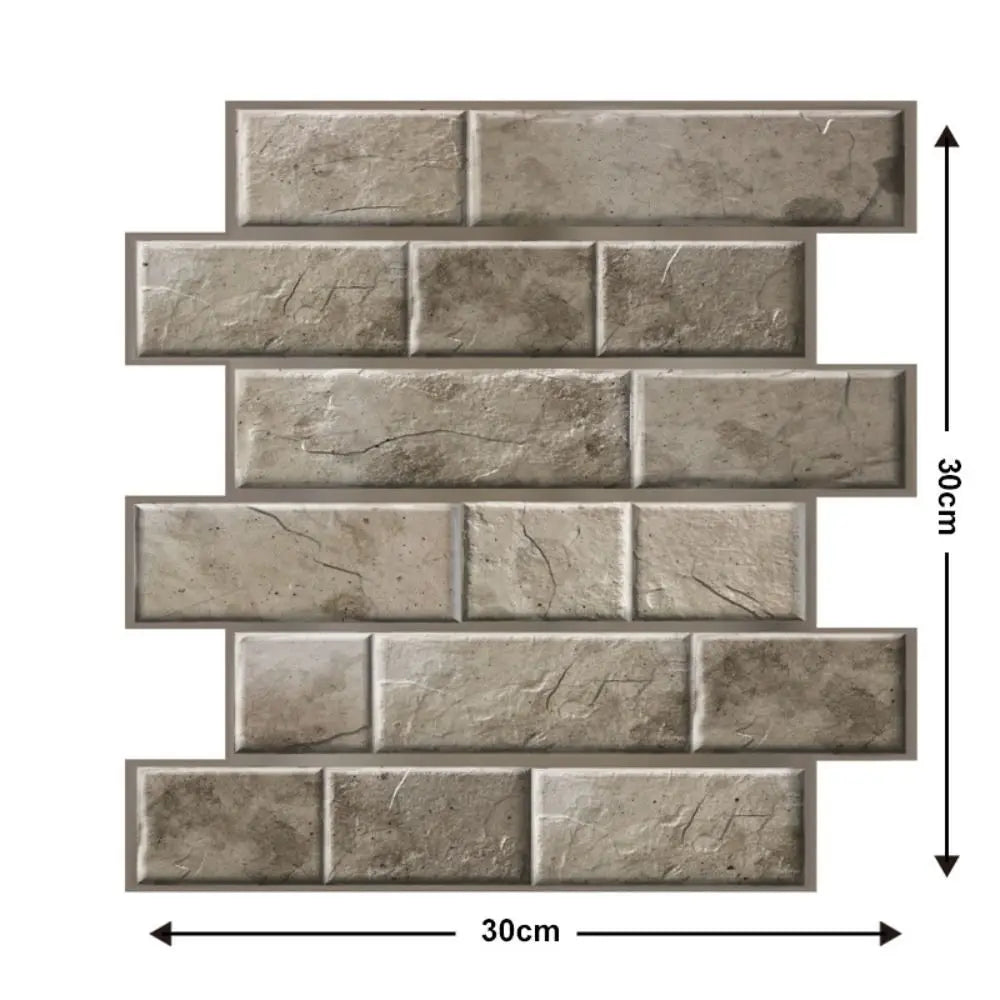 Waterproof Bedroom Brick Design Wallboard Renovation Background Wallpaper 3D Wallpaper For Wall Decoration Wall Decal
