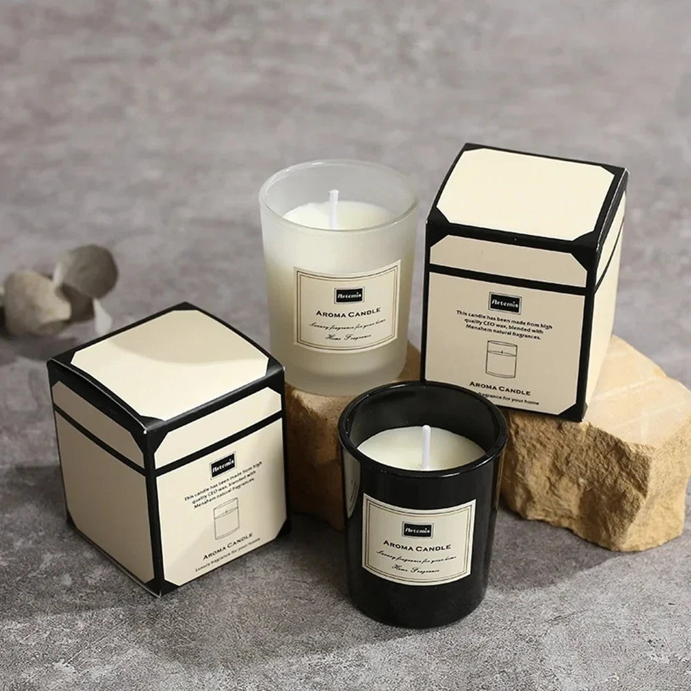 Romantic Long-Lasting Aromatherapy Candles for Festive Home Ambiance Enchanting Freshness Ideal Gift for Christmas
