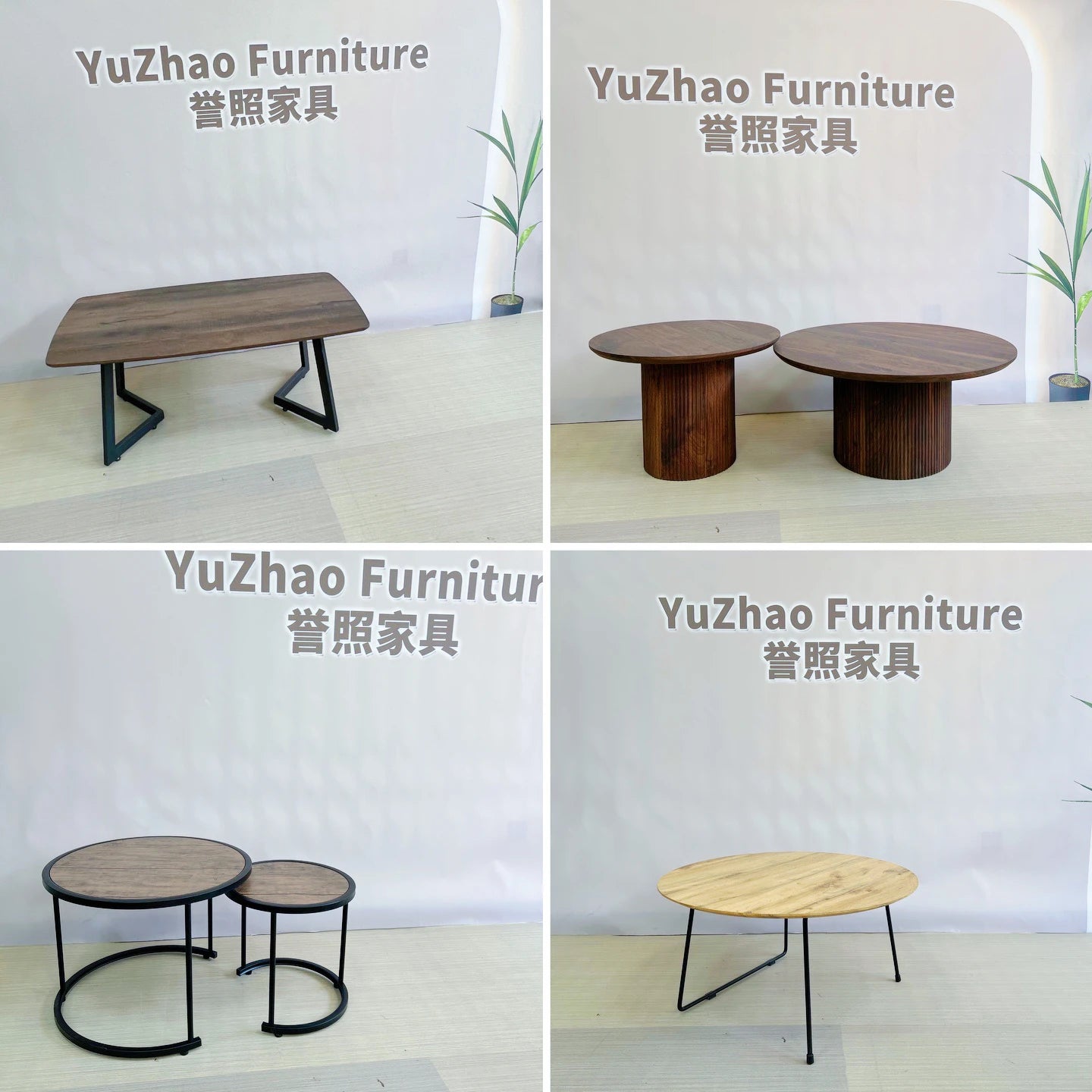Modern Industrial Coffee Table Rectangle Livening Room Table With Antique Style MDF Wood for Bedroom Use with Solid Wood