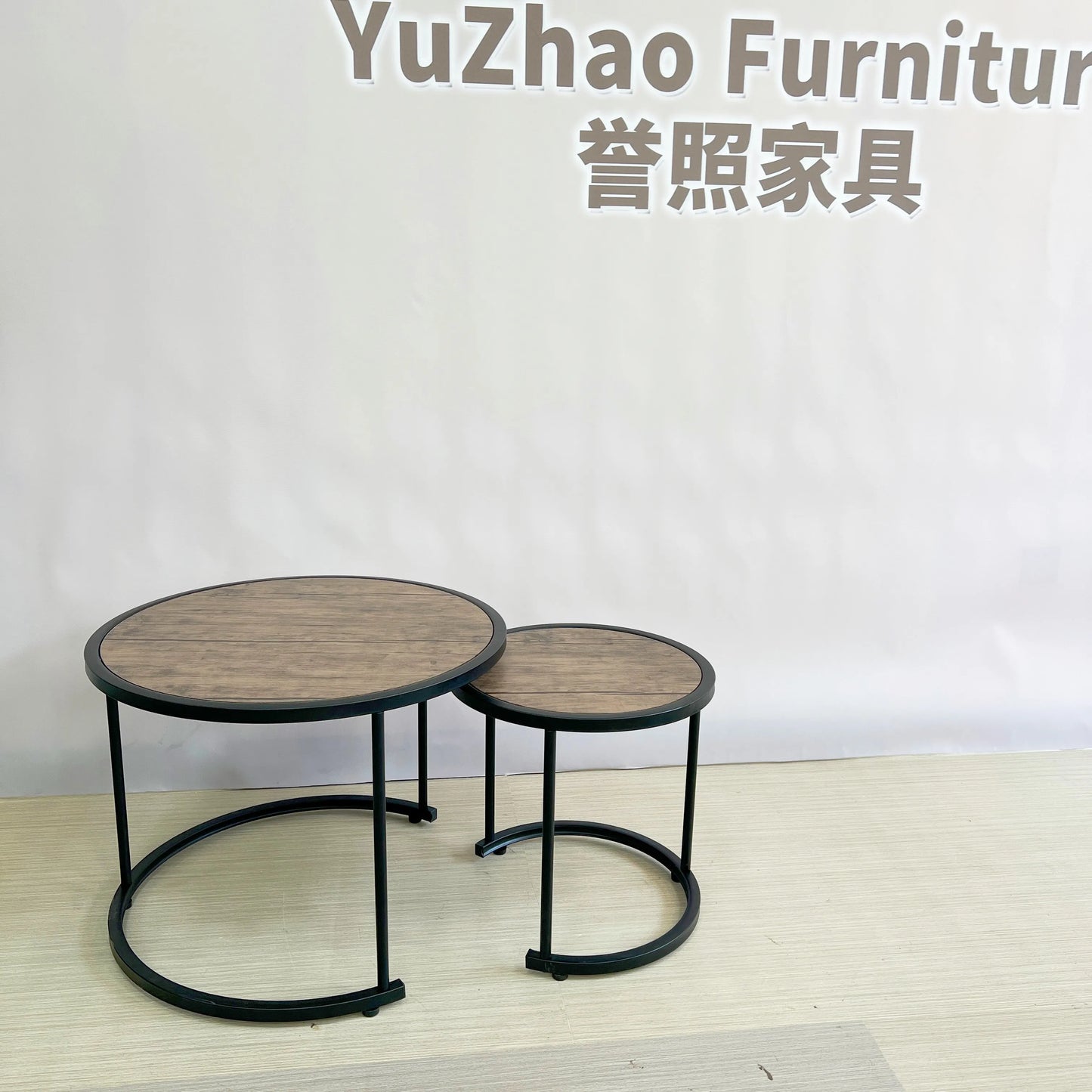 Modern Industrial Coffee Table Rectangle Livening Room Table With Antique Style MDF Wood for Bedroom Use with Solid Wood