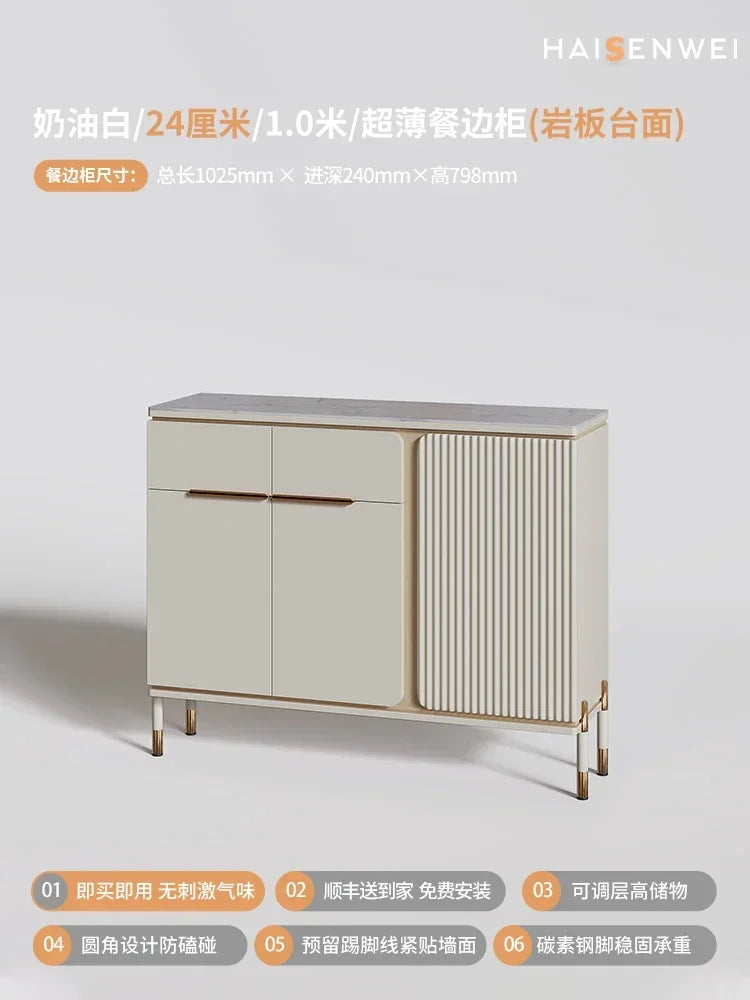 Luxury Quality Cabinets Living Room Beauty Trendy Simple Modern Display Cabinet Portable Storage Meuble Rangement Home Furniture