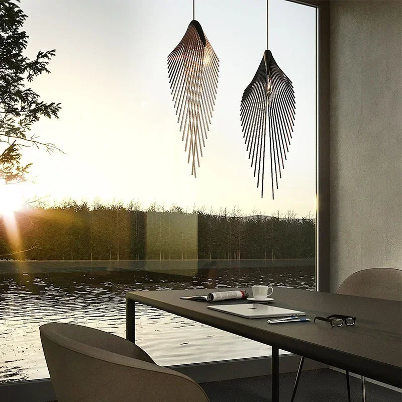 Ceiling Chandeliers 2024 New Trend Hanging Lamps LED Lights Fixture Lustres Modern Industrial Decorative Lamps Free Shipping