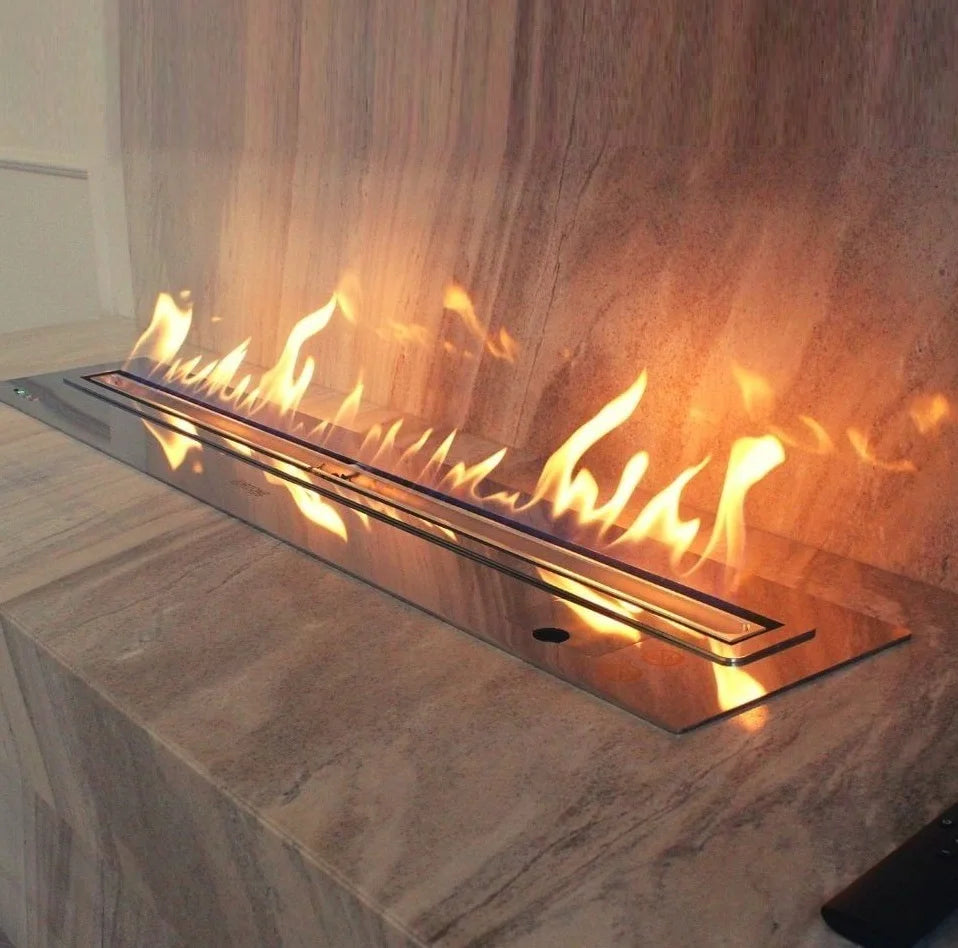 DUTRIEUXFireplace Factory Wholesale 48 Inch Modern Fire Place Indoor Wifi Ethanol Fireplace