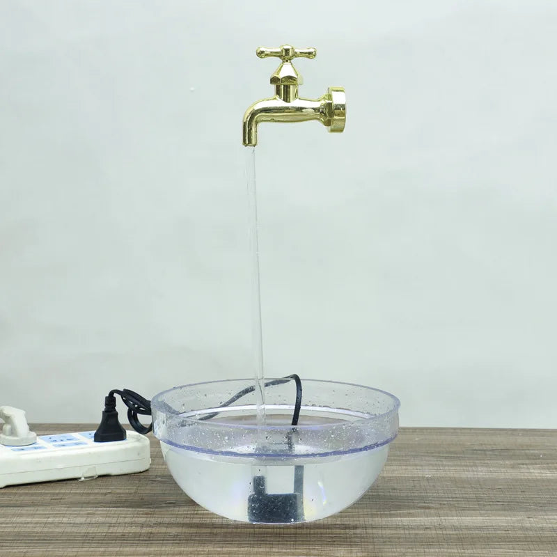 Faucet Fountain Decoration Invisible Fountain Floating Tap Fountain For Home Garden Courtyard Decoration