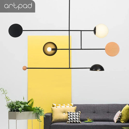 Modern Black Chandelier Dining Table Ceiling Lamps Room Lighting E14 Pole Hanging Light Bedroom Living Room Lighting Fixtures
