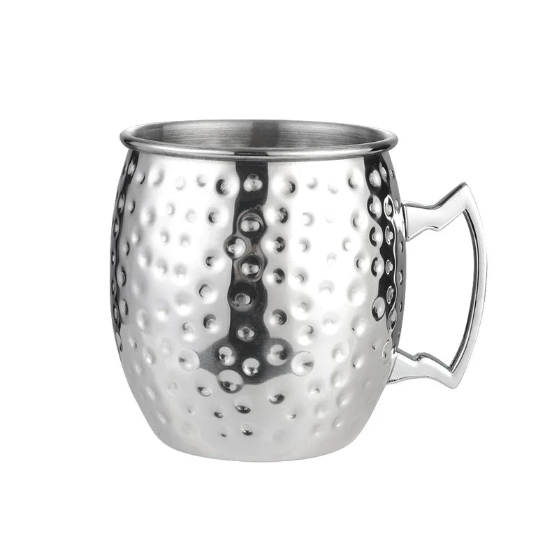 Steel Moscow Mule Mug 500ml Bar Beer Mug Cocktail Cups