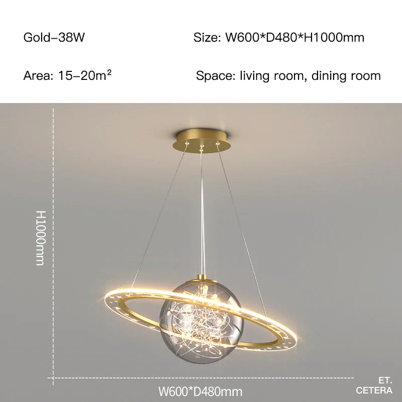 Nordic chandelier centerpiece living room dining room designer globe chandelier children room light bedroom dinning room light