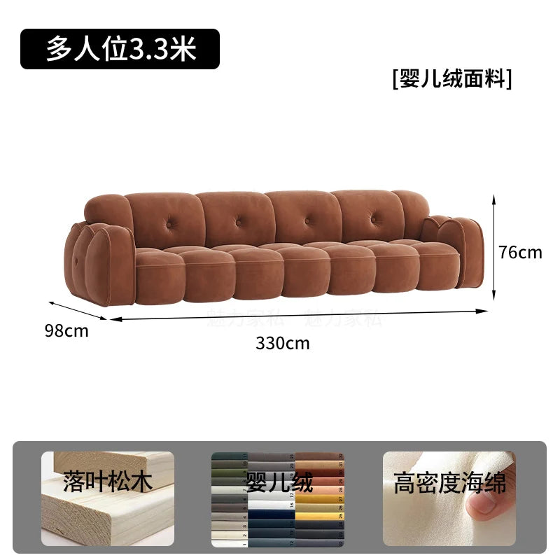 Lounge Designer Living Room Sofas Minimalist Nordic Luxury Modern Sofas Small Lounge Children Wood Divano Outdoor Furniture