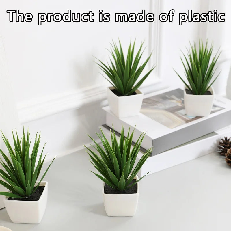 1PC Simulation Home Decoration Plant Potted Plants, Business Office Desktop Foyer Garden Courtyard Placement