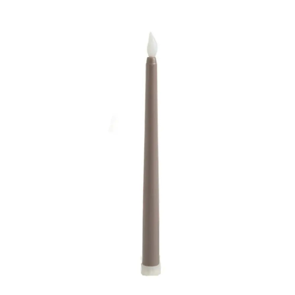 Simulation Led Candles with Flickering Flame Battery Operated Candlesticks Creative 3D Wick Flameless Taper Candles Restaurant