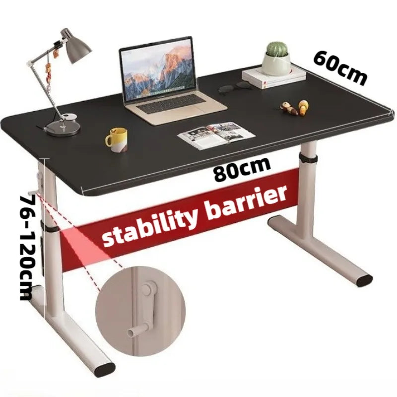 Metal Modern Simple Children Tables Solid Color Adjustable Home Children Tables Strong Load-bearing Beautiful Home Furniture