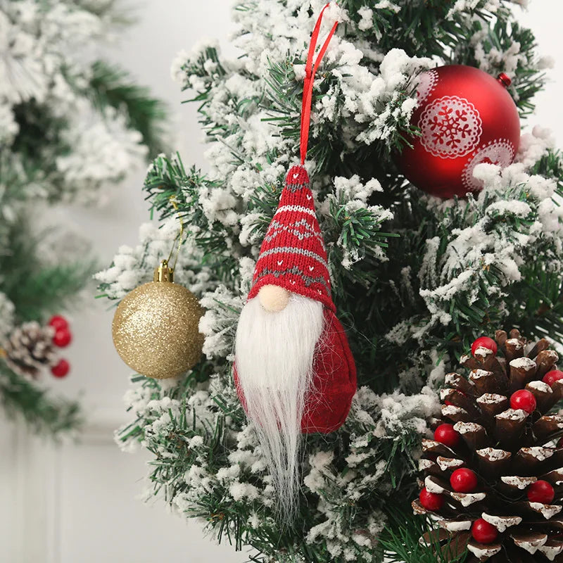 Navidad 2025 New Year 2024 Gifts Christmas Santa Faceless Gnomes Dolls Christmas Decorations for Home Xmas Tree Decor Ornaments