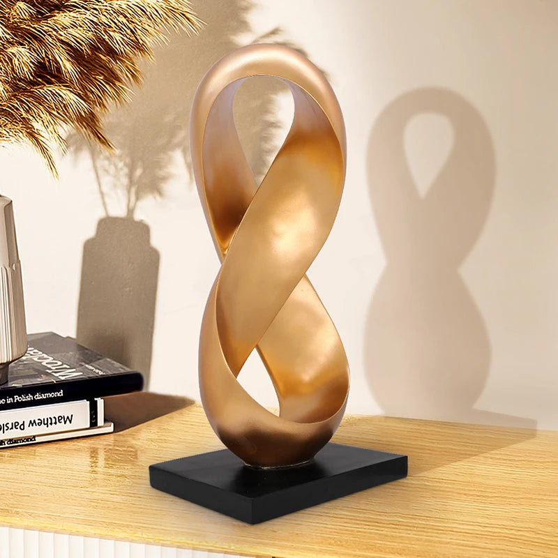 Modern Art Ornaments: Bafang Laicai, Home Living Room, Wine Cabinet, TV Cabinet, Office Light Luxury, High-end Decoration, Gold