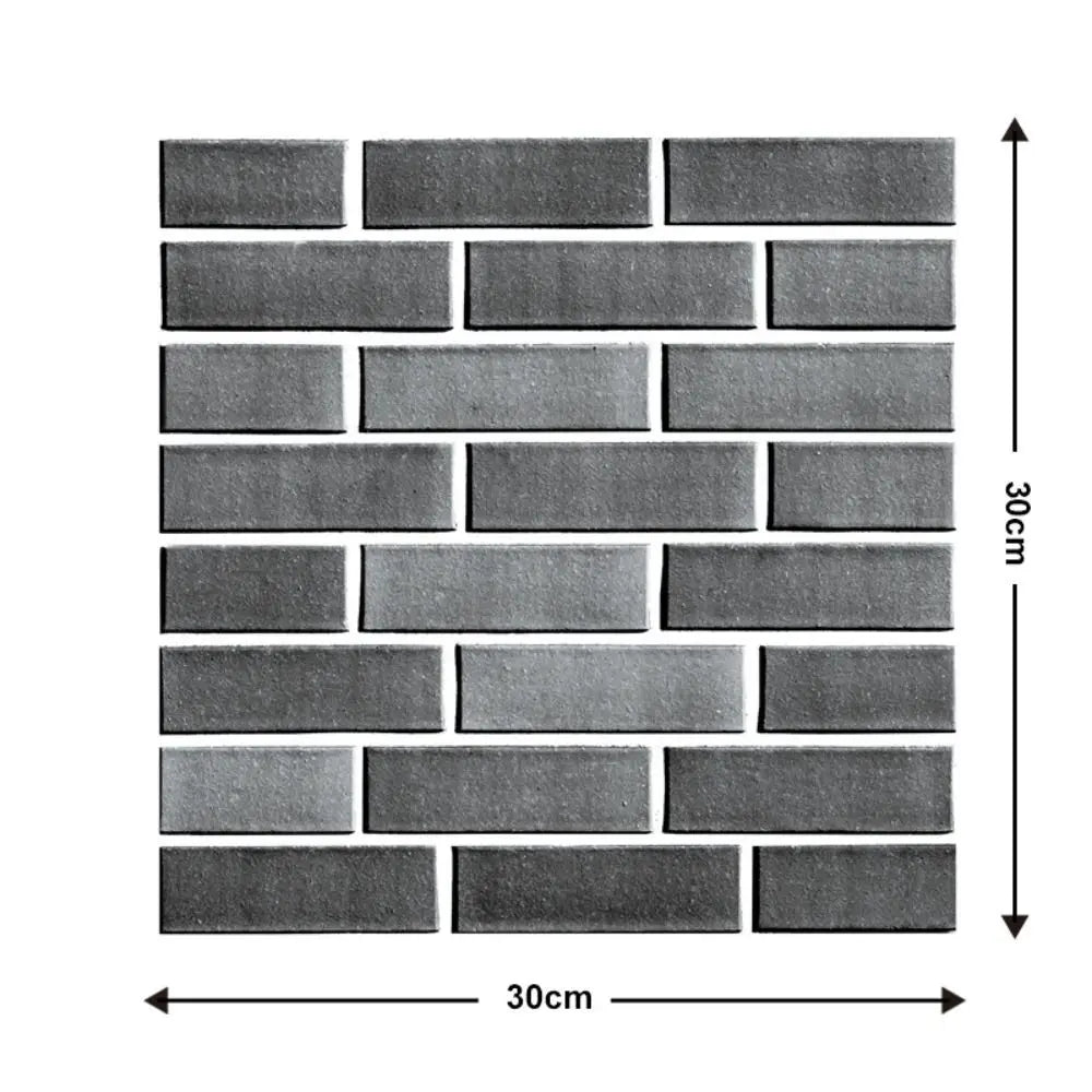 Waterproof Bedroom Brick Design Wallboard Renovation Background Wallpaper 3D Wallpaper For Wall Decoration Wall Decal