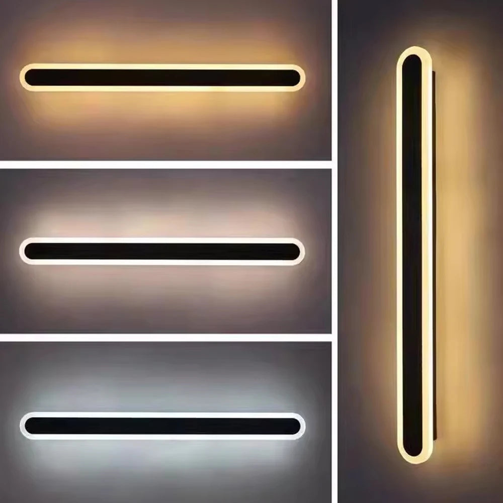 LED Wall Lamp Modern Wall Lights for Bedroom Bedside Living Room Sofa Backdrop Stairs Aisle Home Decor Sconce Indoor Lighting