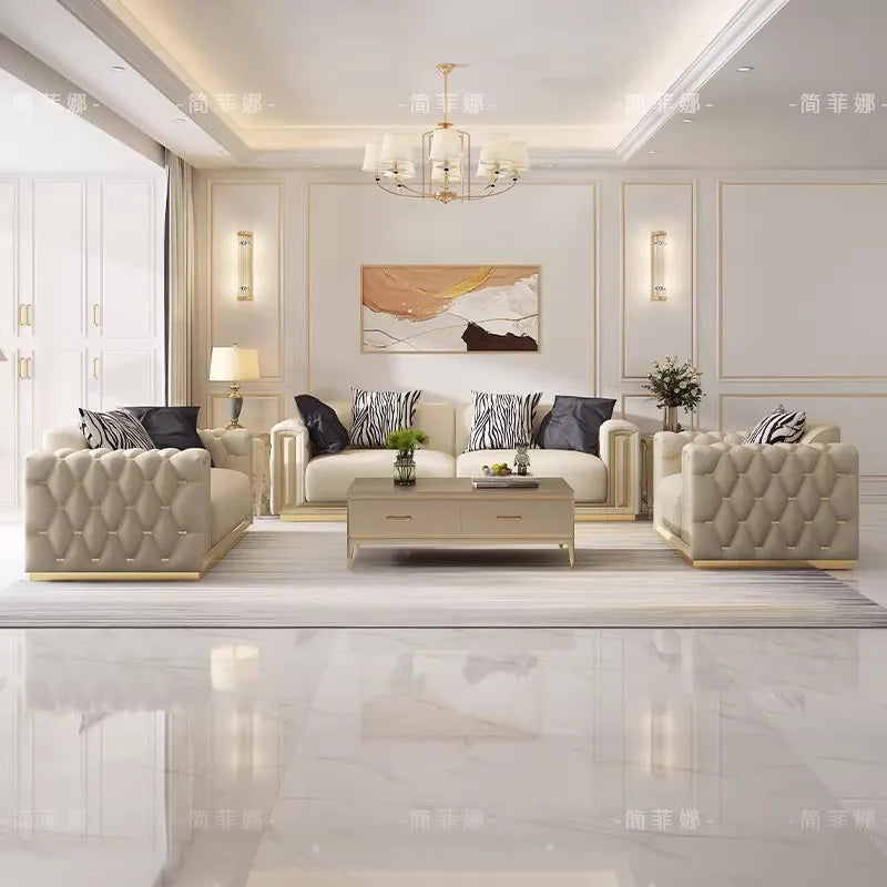 Classic Lounge Kids Sofa Floor Adults Armrest Comfortable Cushion Sofa Romantic Luxury Divani Da Soggiorno Home Furniture