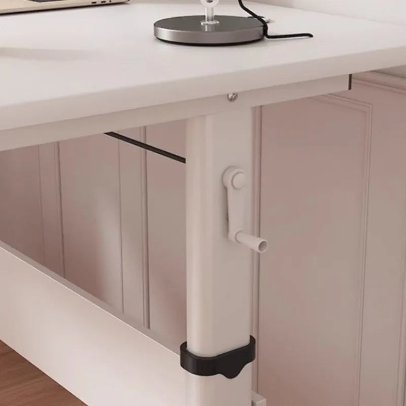 Metal Modern Simple Children Tables Solid Color Adjustable Home Children Tables Strong Load-bearing Beautiful Home Furniture