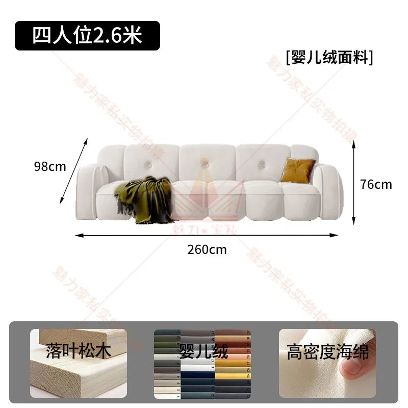Lounge Designer Living Room Sofas Minimalist Nordic Luxury Modern Sofas Small Lounge Children Wood Divano Outdoor Furniture