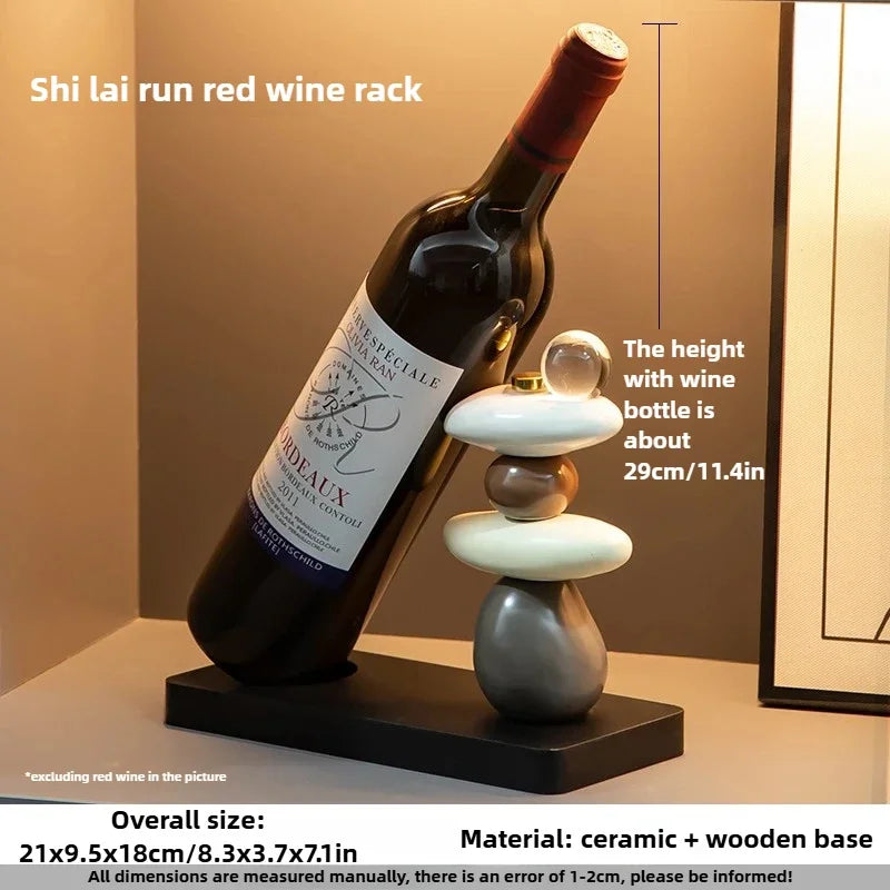 Wine Rack Ornament, Wine Cabinet Decorations, Light Luxury High-end Premium Sense of Living Room, Home Accessories