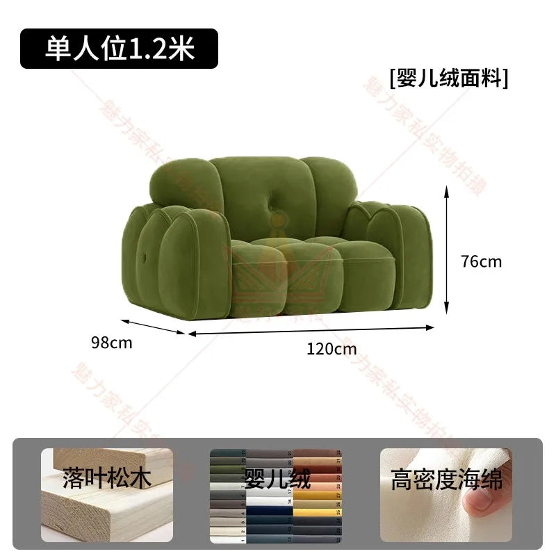 Lounge Designer Living Room Sofas Minimalist Nordic Luxury Modern Sofas Small Lounge Children Wood Divano Outdoor Furniture