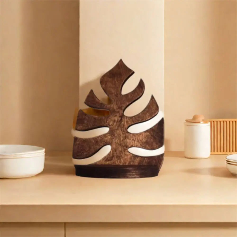 Crafts Wooden Wall Decoration Frame Creative Wall Mounted Plant Wall Hanging Modern Retro Storage Rack Indoor