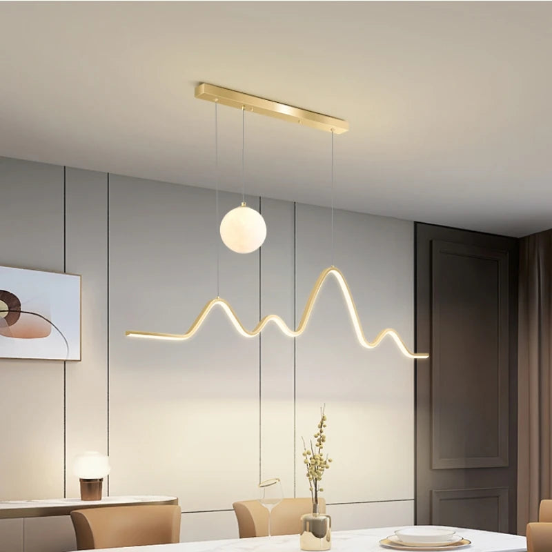 Designer Chandelier  For Dining Living Room Kitchen Home Creative Modern Art Decoration LED Lighting Ceiling Pendant Lamp