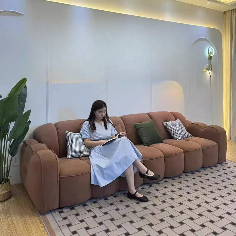 Lounge Designer Living Room Sofas Minimalist Nordic Luxury Modern Sofas Small Lounge Children Wood Divano Outdoor Furniture