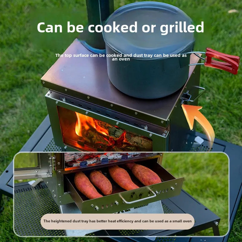 Firewood Fireplace Master Firewood Fireplace Outdoor Winter Heating Furnace Firewood stove Camping