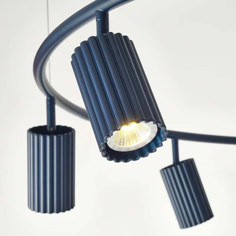 Nordic Chandeliers Modern Ceiling Tube Chandeliers Creative Chandeliers Kitchen and Living Room Lighting Decorative Lights