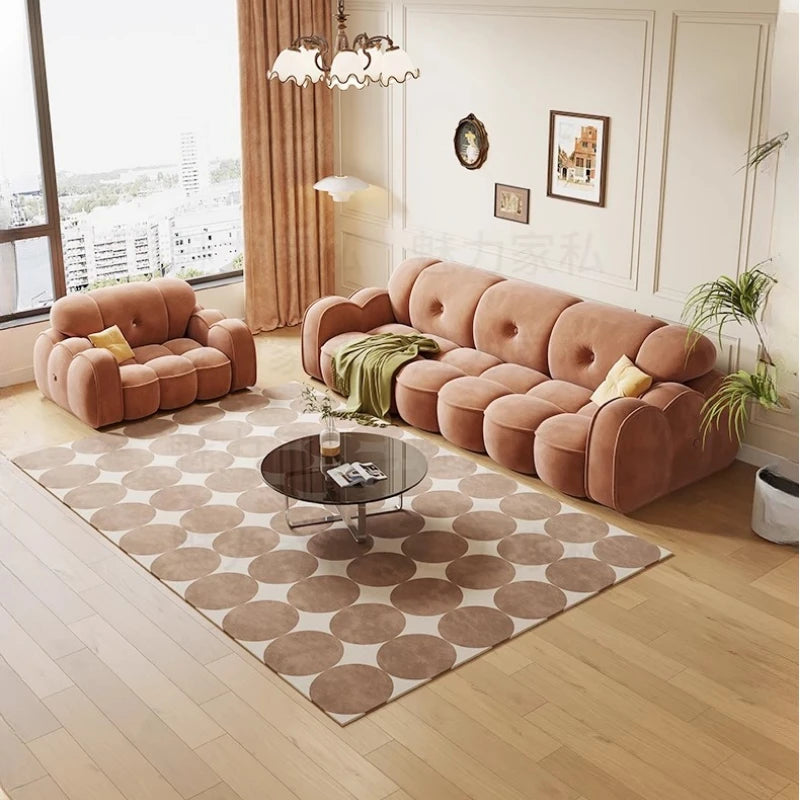 Lounge Designer Living Room Sofas Minimalist Nordic Luxury Modern Sofas Small Lounge Children Wood Divano Outdoor Furniture