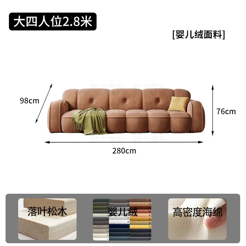 Lounge Designer Living Room Sofas Minimalist Nordic Luxury Modern Sofas Small Lounge Children Wood Divano Outdoor Furniture