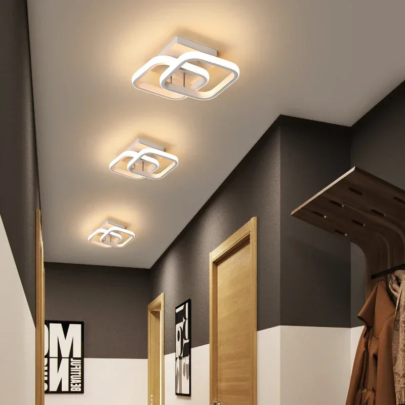 Ceiling Chandelier Led Corridor Ceiling Lamp For Kitchen Bedroom Living Balcony Aisle Lamp Home Decor Foyer Track Lights