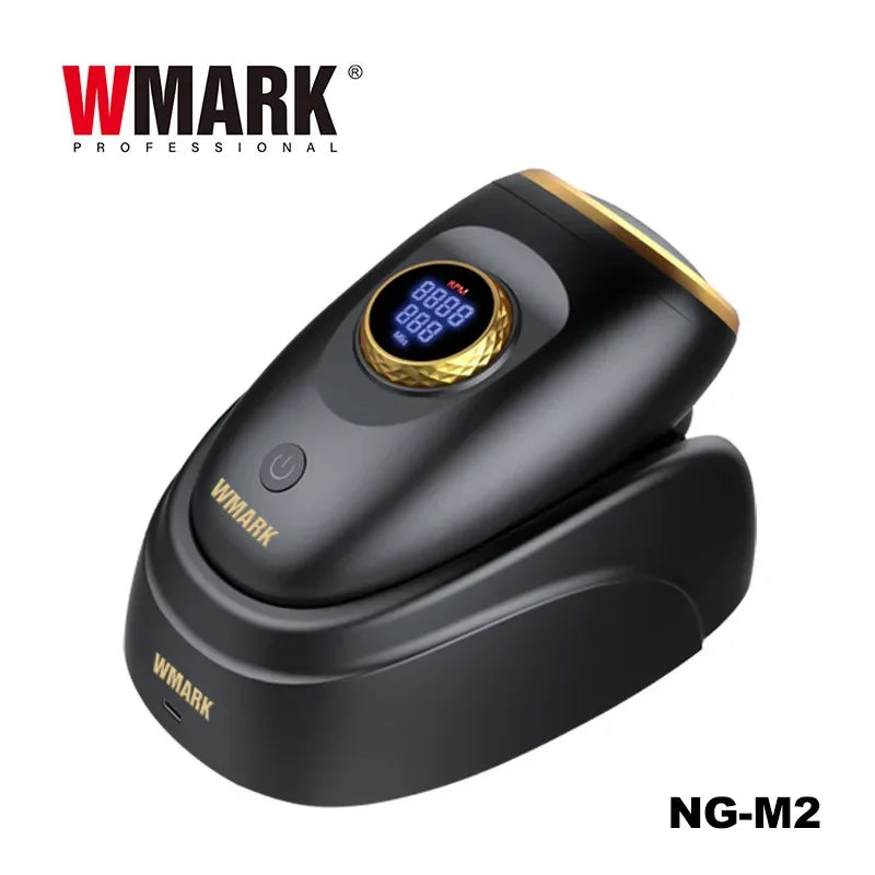 New! Barber Electric Head Massager WMARK NG-M2 CORDLESS Handheld Massager Stepless Regulation 4000MAH Brushless Motor