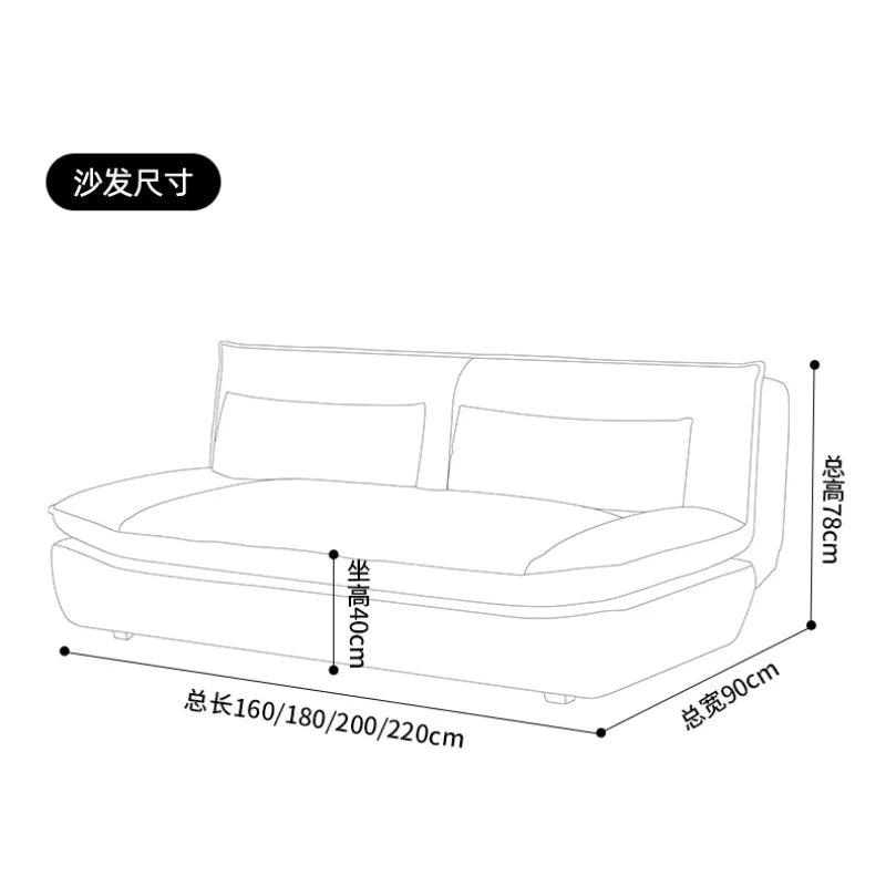 Lounge Modern Sofa Designer Adults Armrest Minimalist Cushion Sofa Relaxing Elegant Articulos Para El Hogar Home Furniture