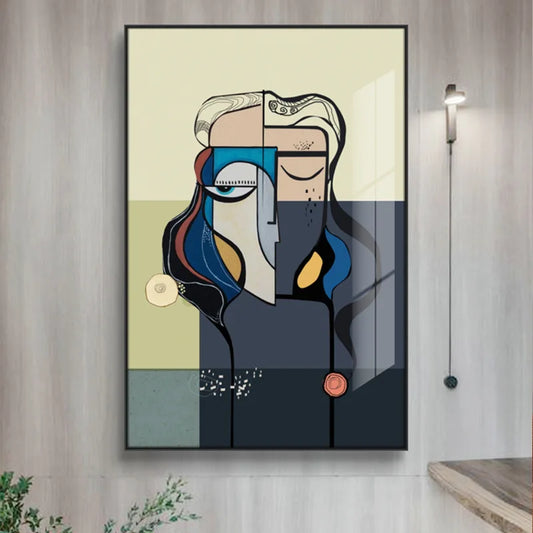 Modern Painting Wall Painting Diy Abstract Nordic Style Images Calligraphy Decoration Living Room Calligraphy Large Home Decor