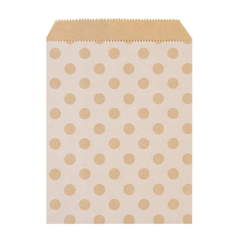 25/50pcs 13x18cm Thank You Kraft Paper Candy Bags Wedding Favors Biscuit Packaging Bag For Guest Birthday Party Decor Gift Pouch