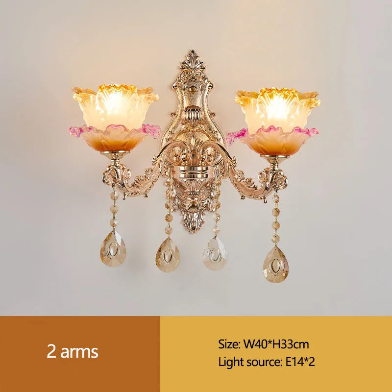 European Living Room Crystal Chandelier Luxurious Dining Room Bedroom Duplex Building Minimalist Modern Lobby Villa Hotel Lights