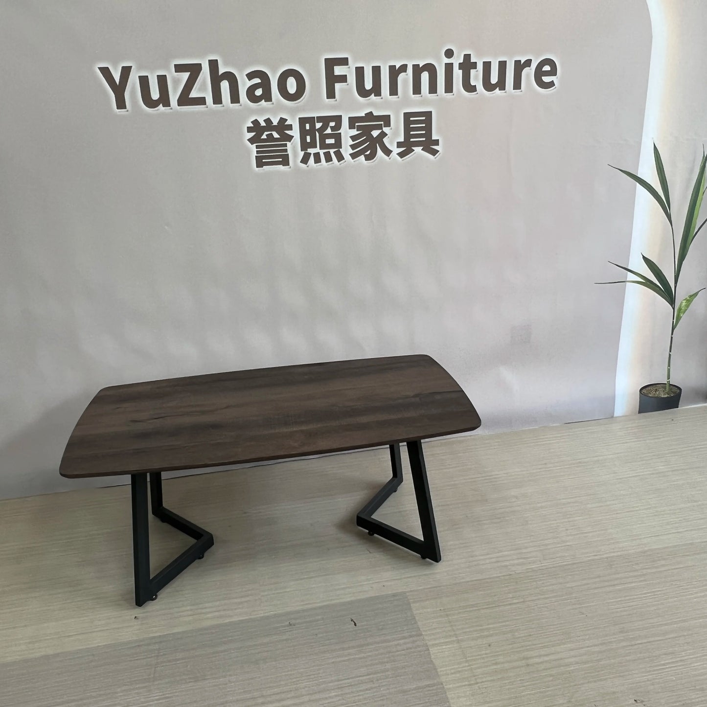 Modern Industrial Coffee Table Rectangle Livening Room Table With Antique Style MDF Wood for Bedroom Use with Solid Wood