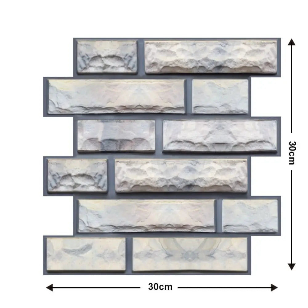 Waterproof Bedroom Brick Design Wallboard Renovation Background Wallpaper 3D Wallpaper For Wall Decoration Wall Decal