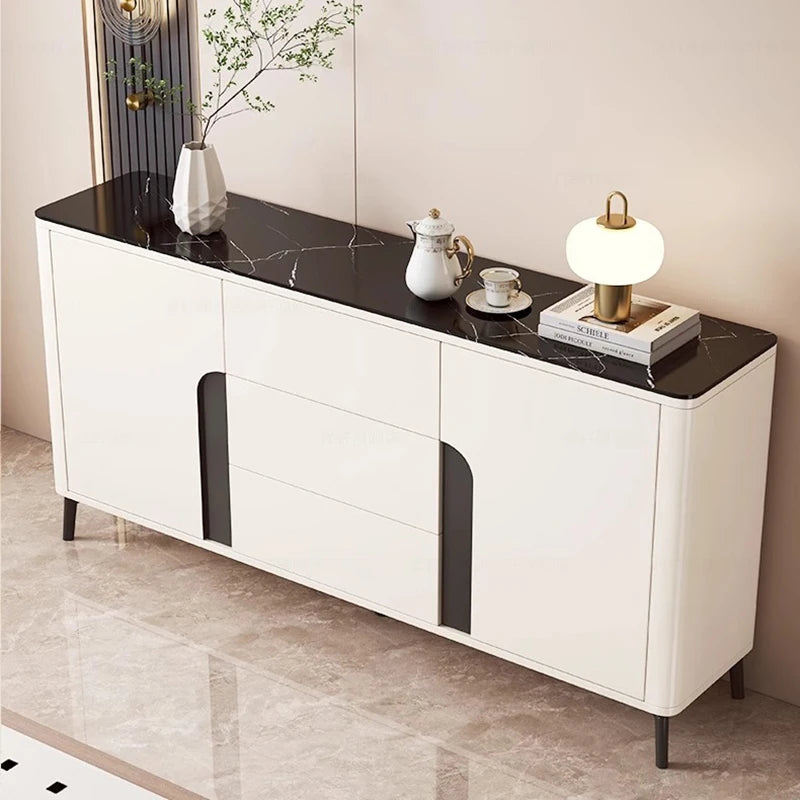 Italian Trendy Living Room Cabinets Luxury Elegant Modern Nordic Storage Cabinet Exquisite Glamour Vetrina Soggiorno Furniture