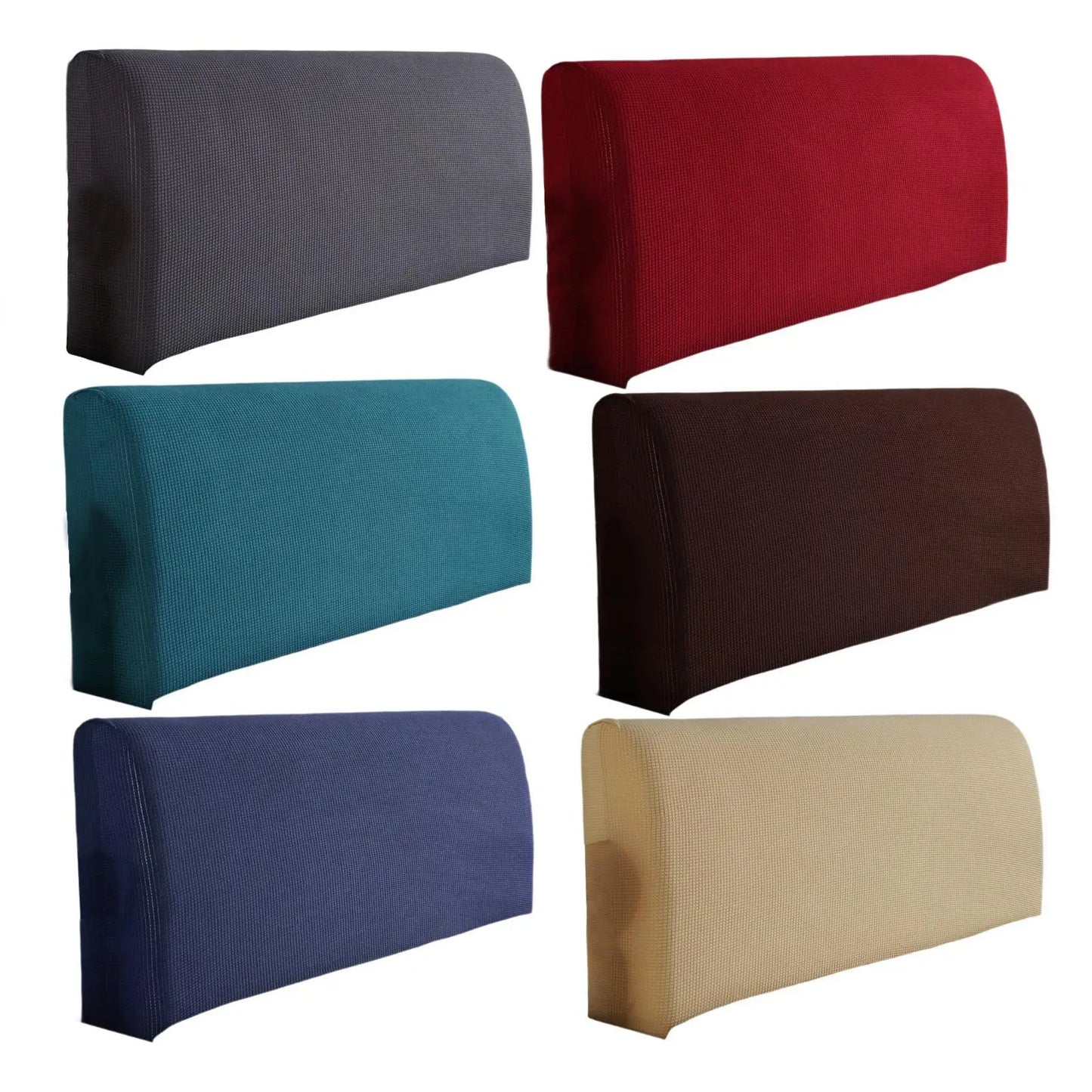 Bed Headboard Cover Removable Soft Bedroom Decor Elastic Bedhead Cover Protective Case Dustproof Cover Modern Bed Head Cover